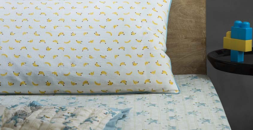 shop designer block printed baby Bedding Set