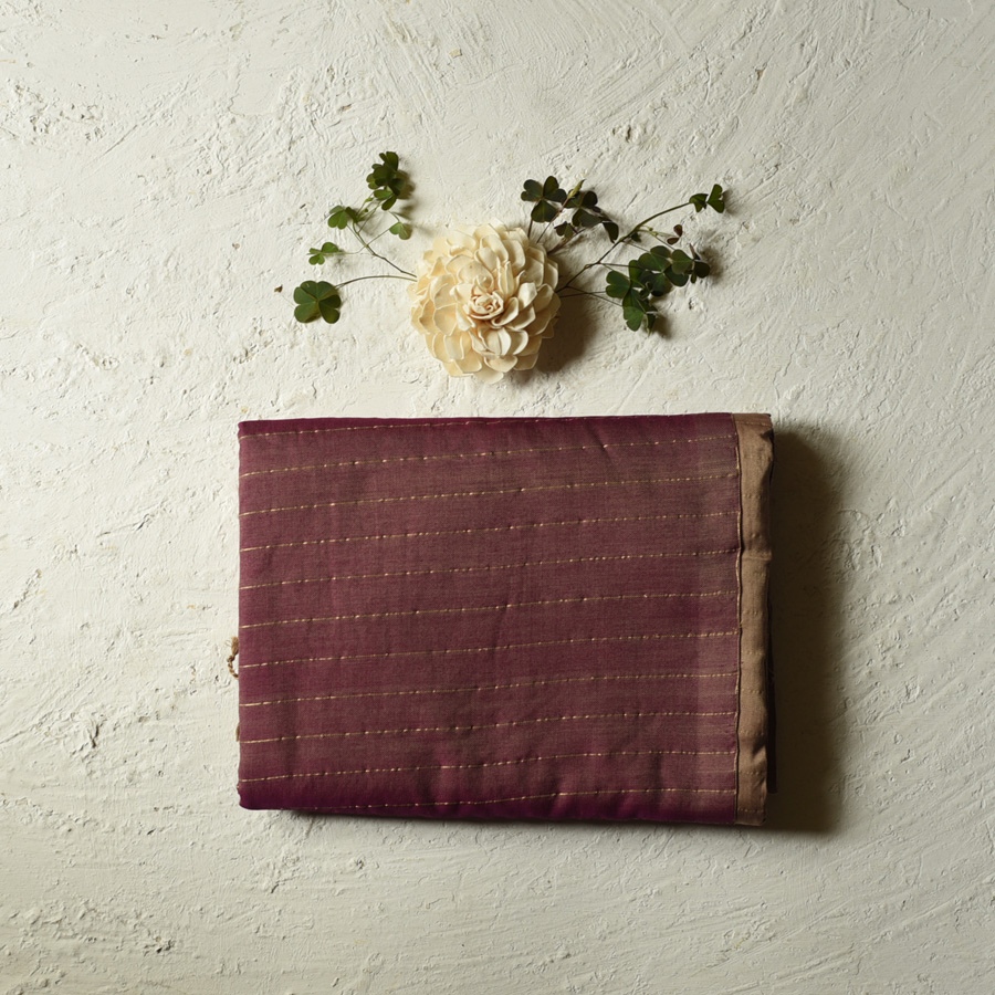 shop Maheshwari Handloom | Reversible Pure Cotton Saree - 1 