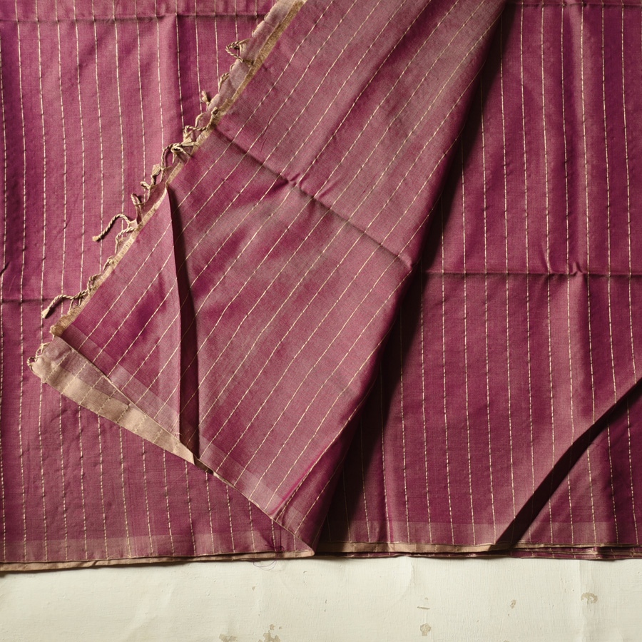 shop Maheshwari Handloom | Reversible Pure Cotton Saree - 1 