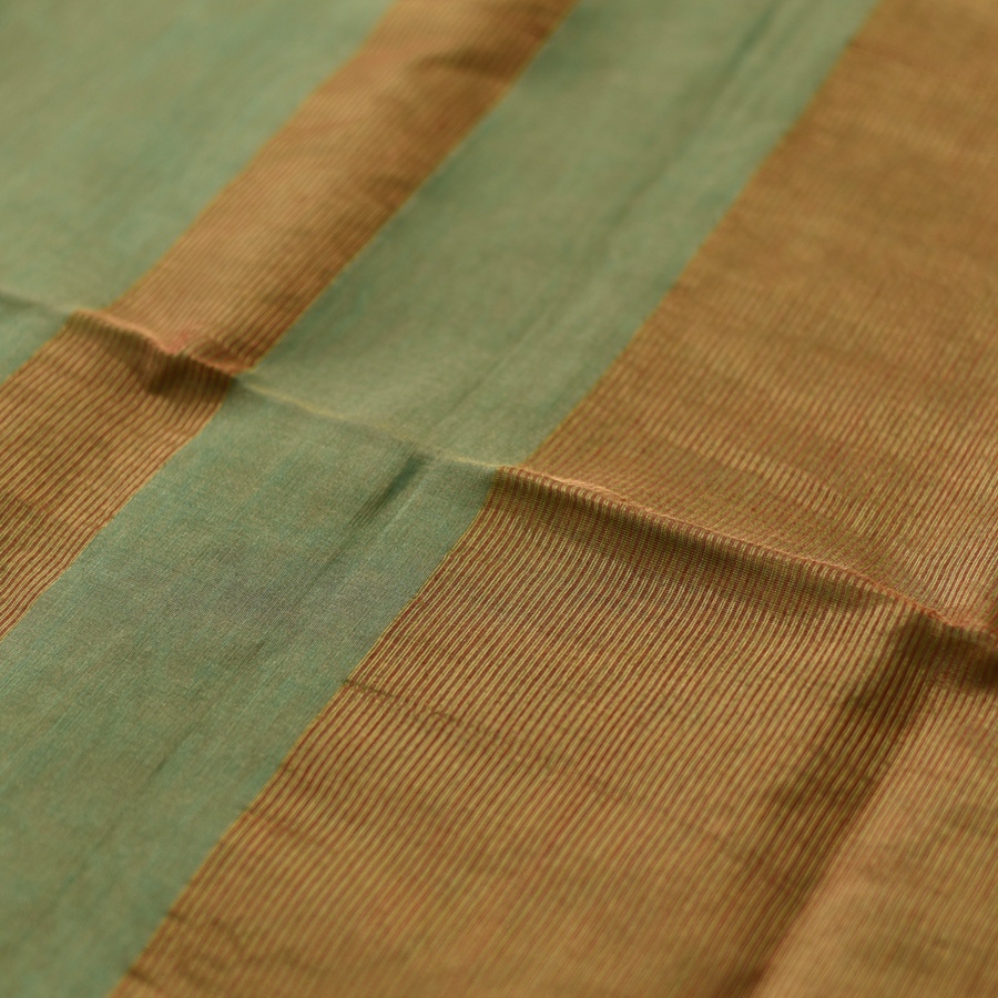 buy Maheshwari Silk - Golden Zri And Tissue Pistachio Green Saree 