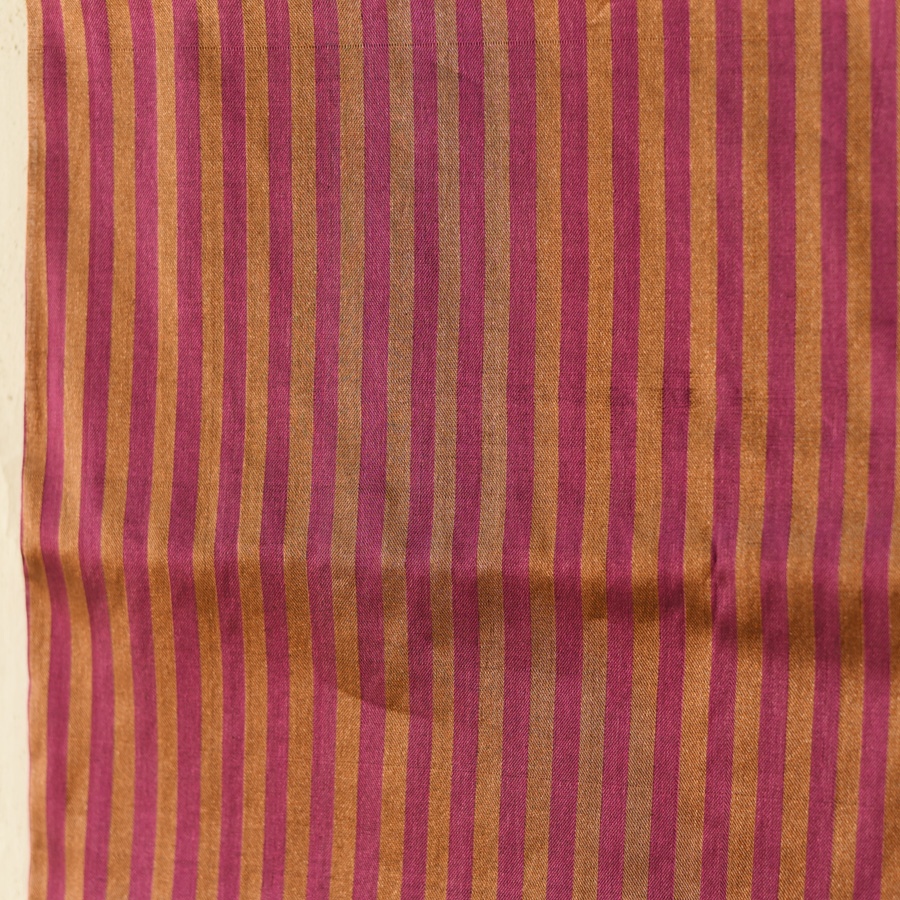 shop Maheshwari - Dress Material (Top & Dupatta) - Rani Pink & Copper