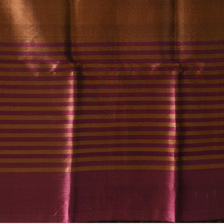 shop Maheshwari - Dress Material (Top & Dupatta) - Rani Pink & Copper