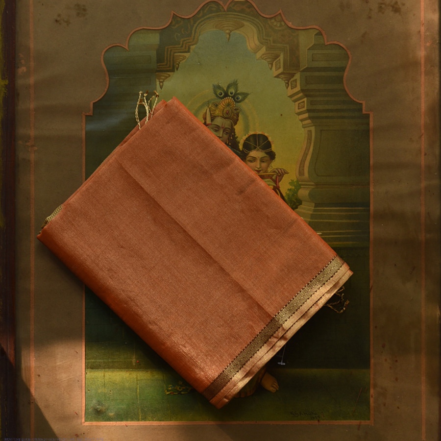 buy Maheshwari Silk - Golden Zri And Tissue Saree 