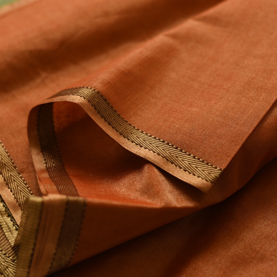 buy Maheshwari Silk - Golden Zri And Tissue Saree 