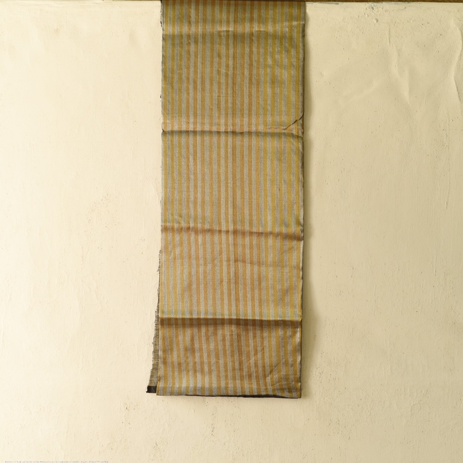 shop Maheshwari Handloom Dress Material (Top & Dupatta) - Golden & Silver