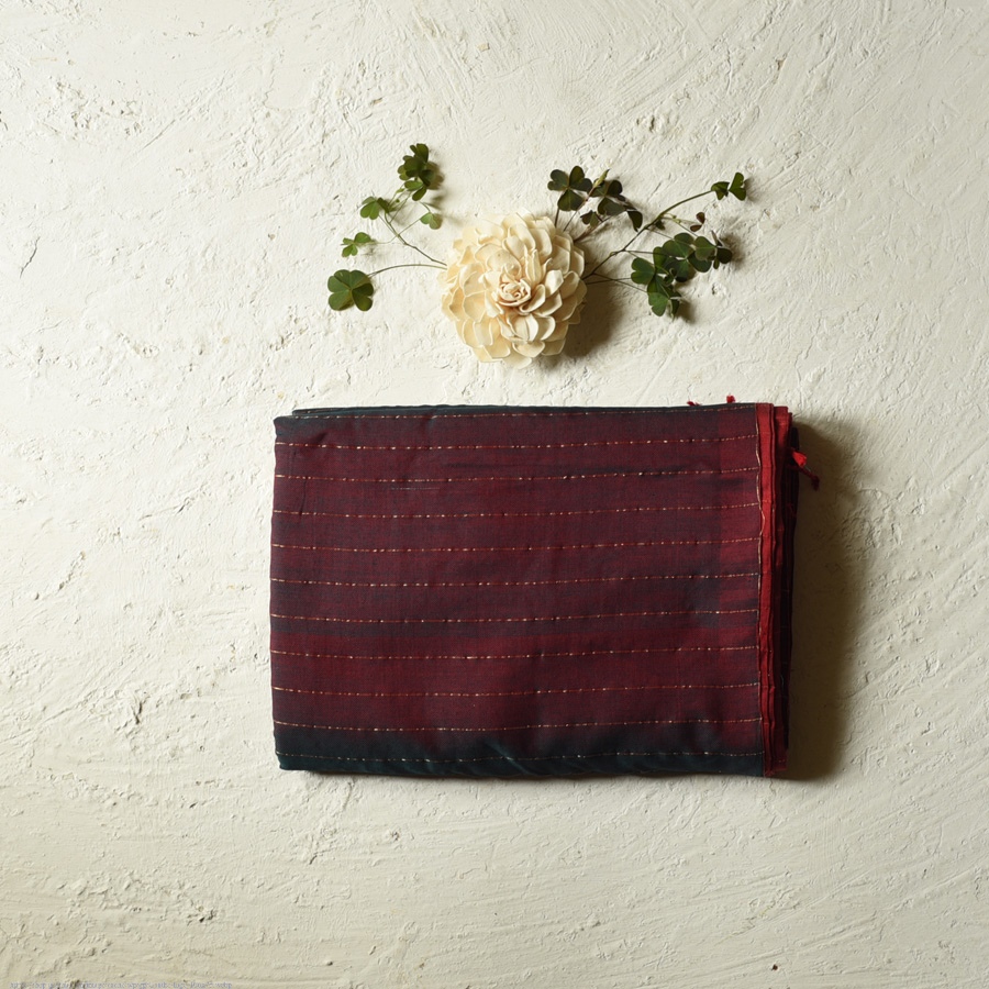 shop Maheshwari Handloom | Reversible Pure Cotton Saree - dhoop chhaon