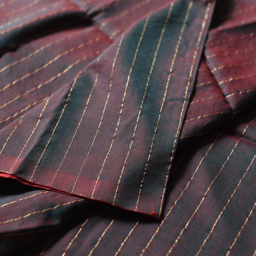 shop Maheshwari Handloom | Reversible Pure Cotton Saree - dhoop chhaon