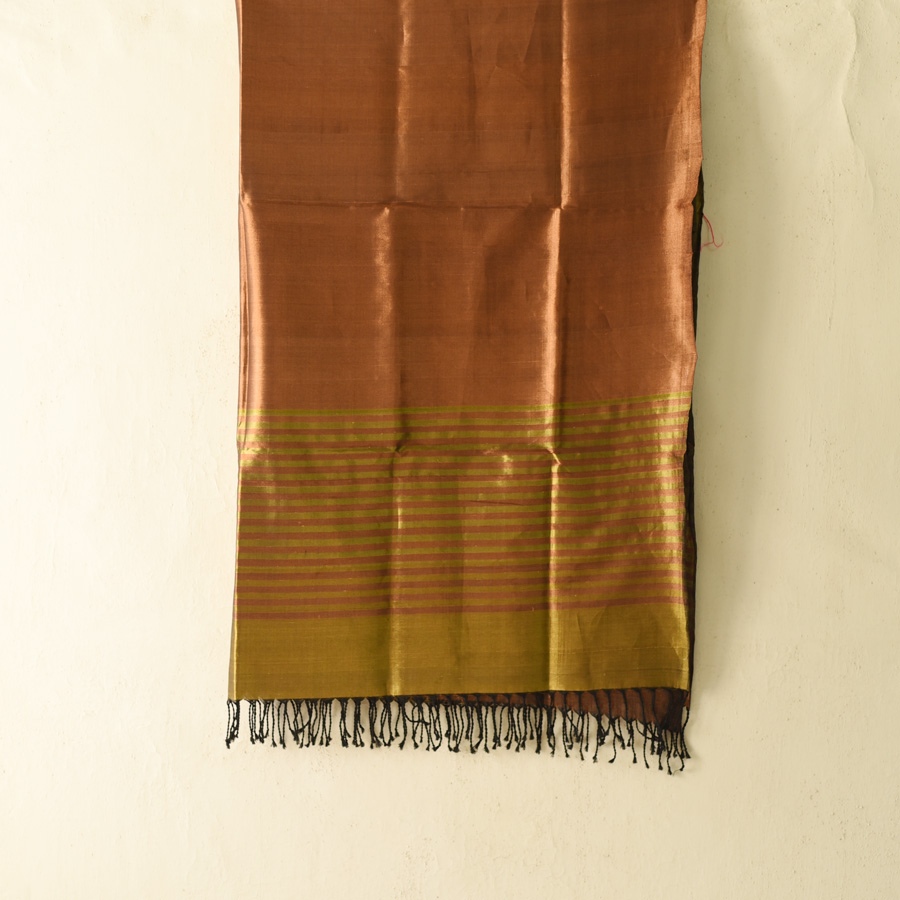 shop Handloom Maheshwari Cotton+Silk Dress Material (Top & Dupatta) 