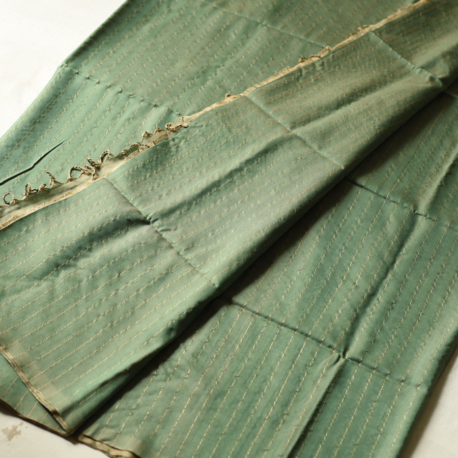 shop Maheshwari Handloom | Reversible Pure Cotton Saree -Pistachio Green 