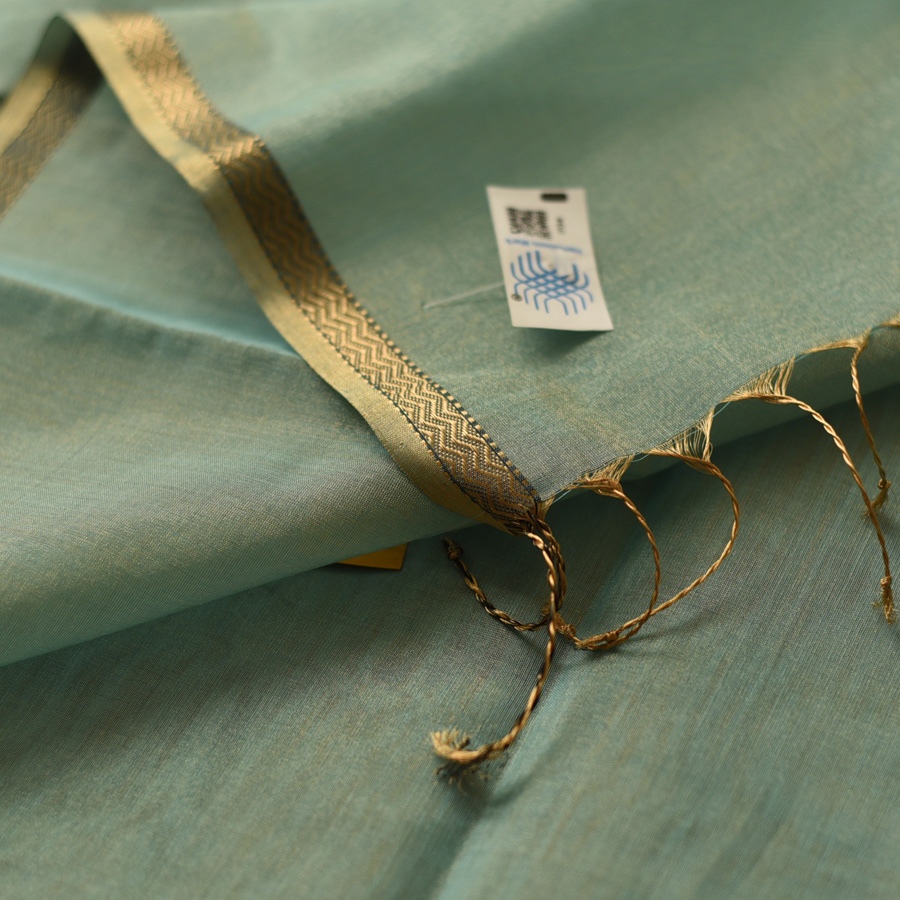 buy Maheshwari Silk - Golden Zri And Tissue Saree 
