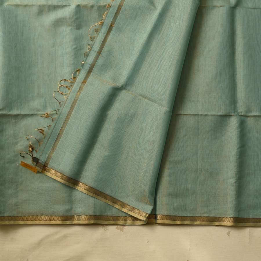buy Maheshwari Silk - Golden Zri And Tissue Saree 