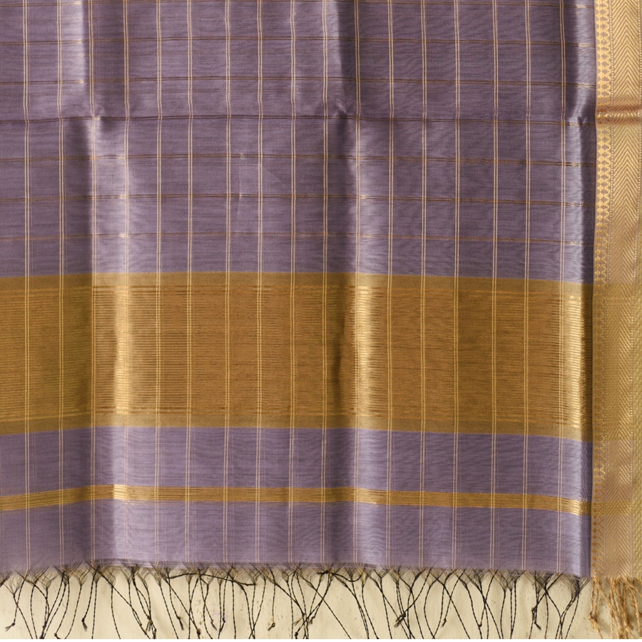 shop Maheshwari - Silk Dress Material (Top & Dupatta)