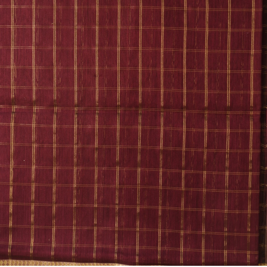 shop Maheshwari - Dress Material (Top & Dupatta) Maroon