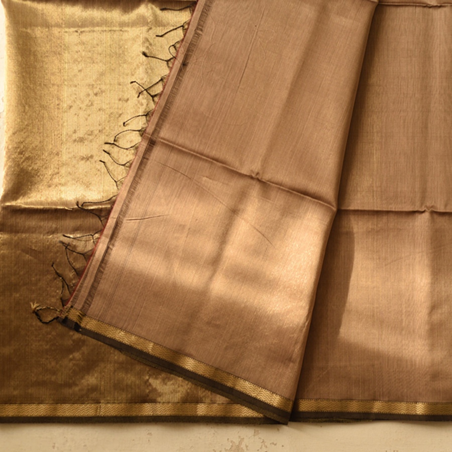 buy Maheshwari Silk & Zari Saree