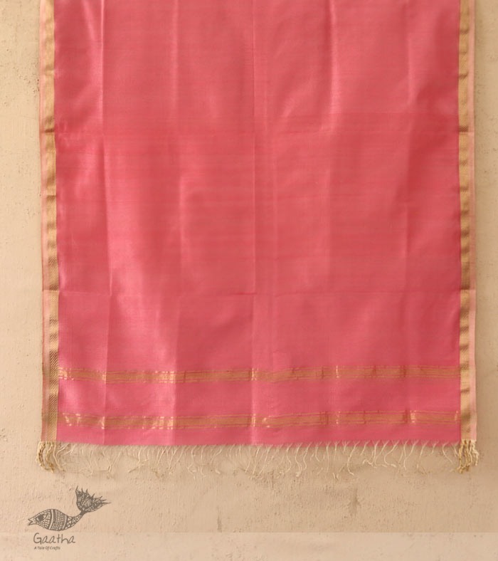 सुगंधिका ✻ Maheshwari ✻ Zari Border Stole ✻ G 17