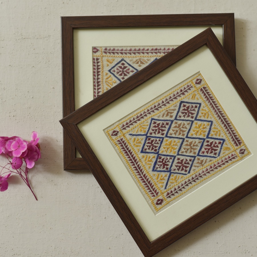 buy Soof Hand Embroidered - Wall Hanging Frame