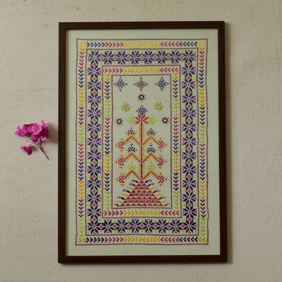 buy Soof Hand Embroidered - Wall Hanging Frame