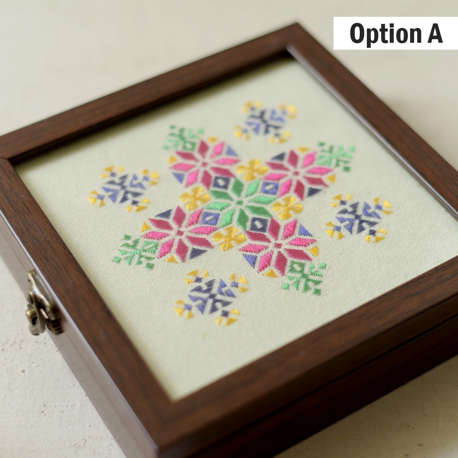 buy Soof Hand Embroidered - Multipurpose Jewelry Box