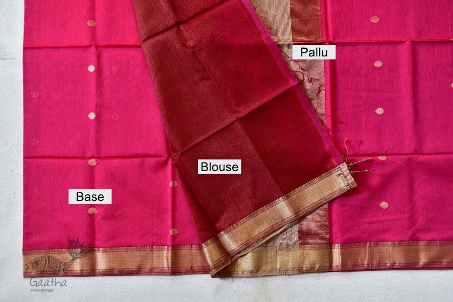 Meghaduta ❧ Maheshwari Silk Saree ❧ 2