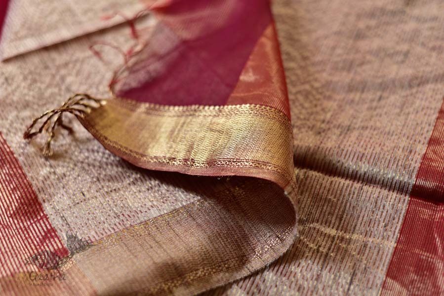 Meghaduta ❧ Maheshwari Silk Saree ❧ 3