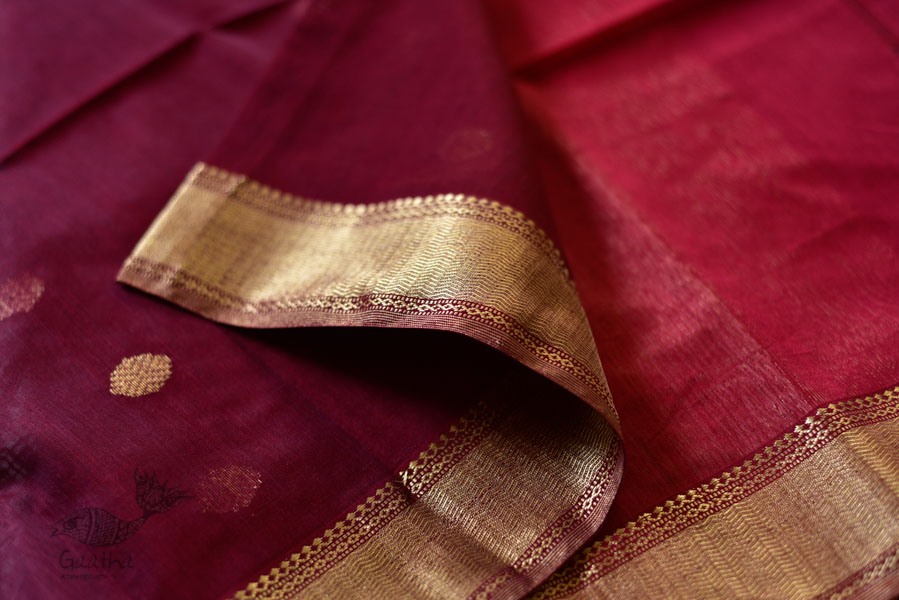 Meghaduta ❧ Maheshwari Silk Saree ❧ 3