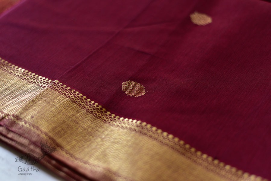 Meghaduta ❧ Maheshwari Silk Saree ❧ 3