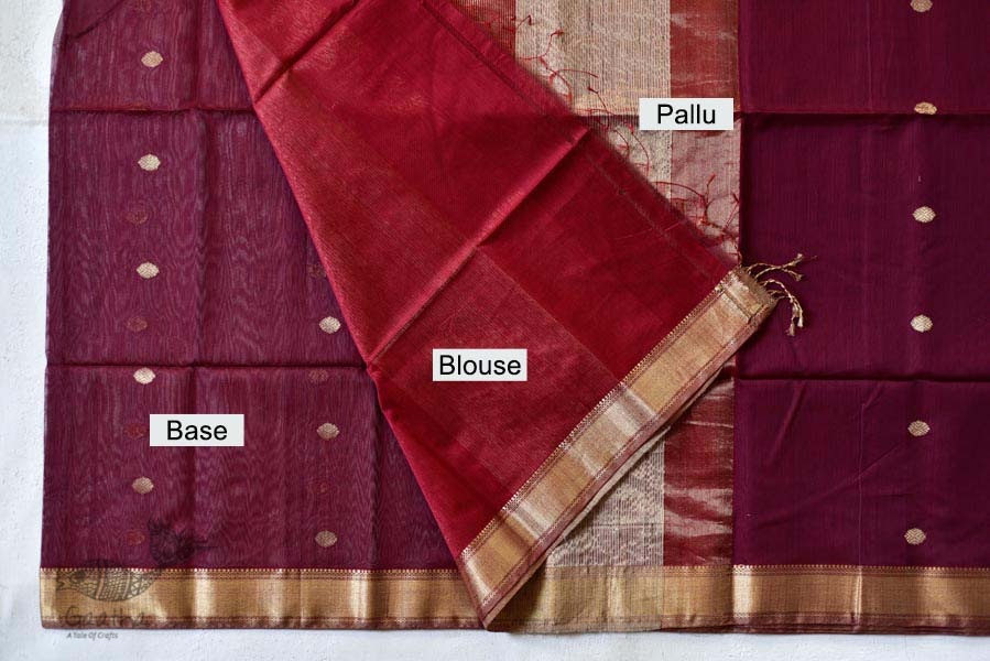 Meghaduta ❧ Maheshwari Silk Saree ❧ 3