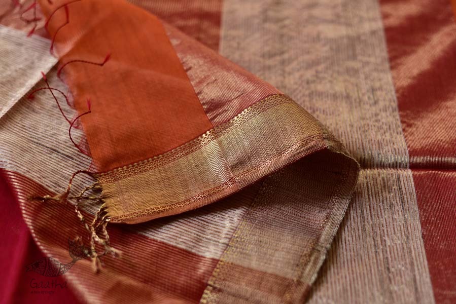 Meghaduta ❧ Maheshwari Silk Saree ❧ 4