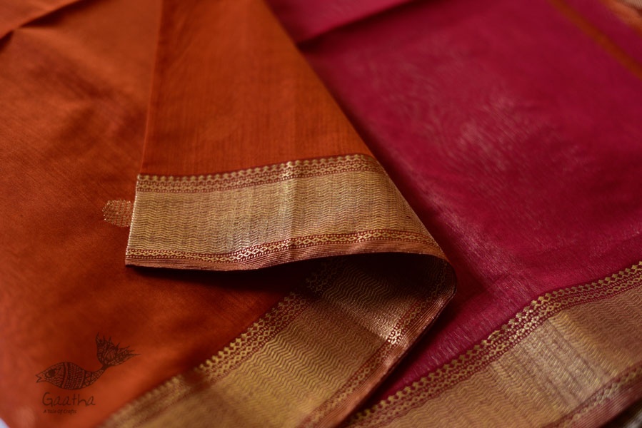 Meghaduta ❧ Maheshwari Silk Saree ❧ 4