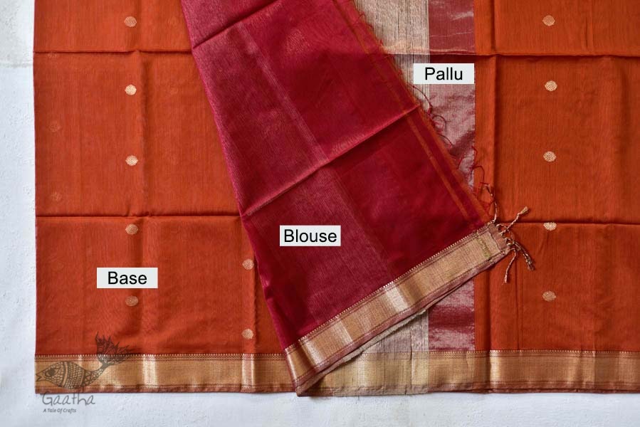 Meghaduta ❧ Maheshwari Silk Saree ❧ 4