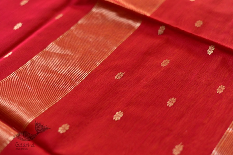 Meghaduta ❧ Maheshwari Silk Saree ❧ 14