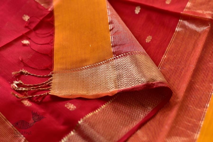 Meghaduta ❧ Maheshwari Silk Saree ❧ 14