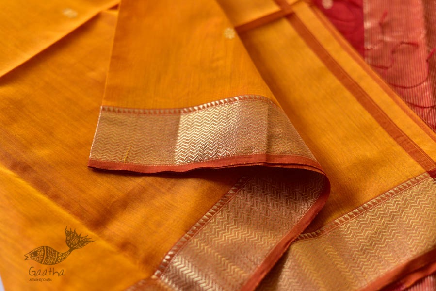 Meghaduta ❧ Maheshwari Silk Saree ❧ 14