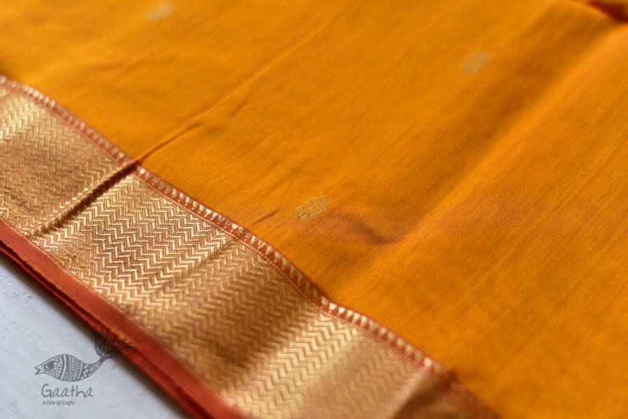 Meghaduta ❧ Maheshwari Silk Saree ❧ 14