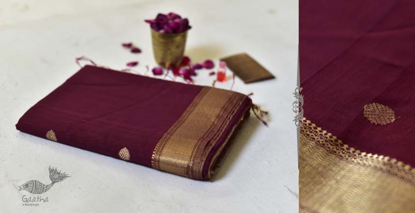 Meghaduta ❧ Maheshwari Silk Saree ❧ 3