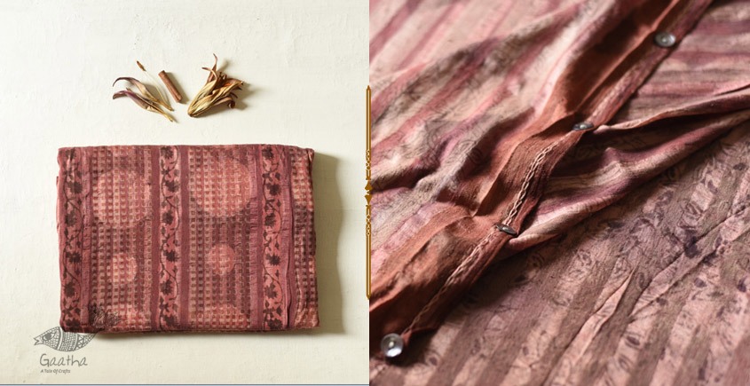 Natural Color . Pure Silk Saree