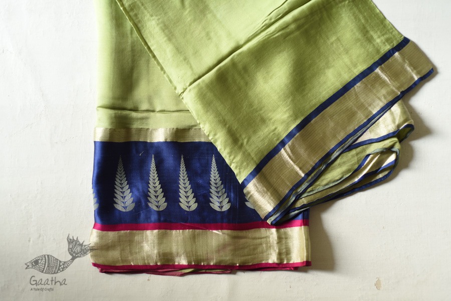 Buy Handwoven Banasari Silk saree