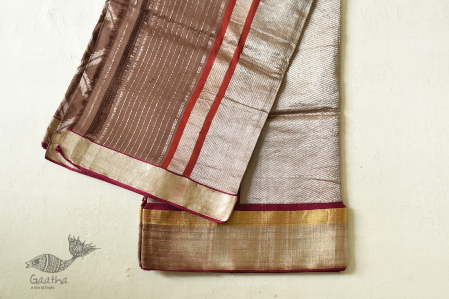 Buy Resham Zari - Banasari Silk saree