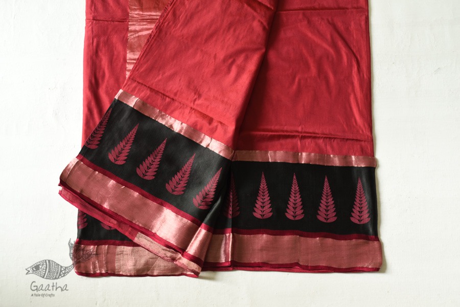 Buy Woven Brocade Silk Saree