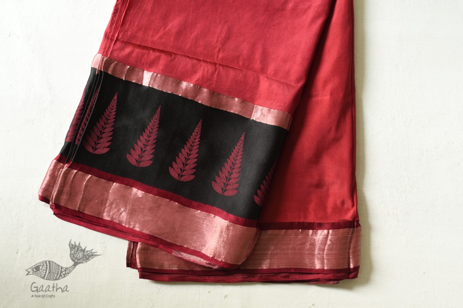 Buy Woven Brocade Silk Saree