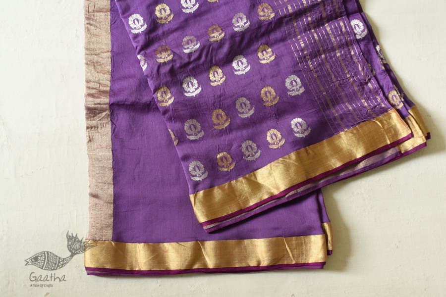 Buy Resham Zari - Banasari Silk saree