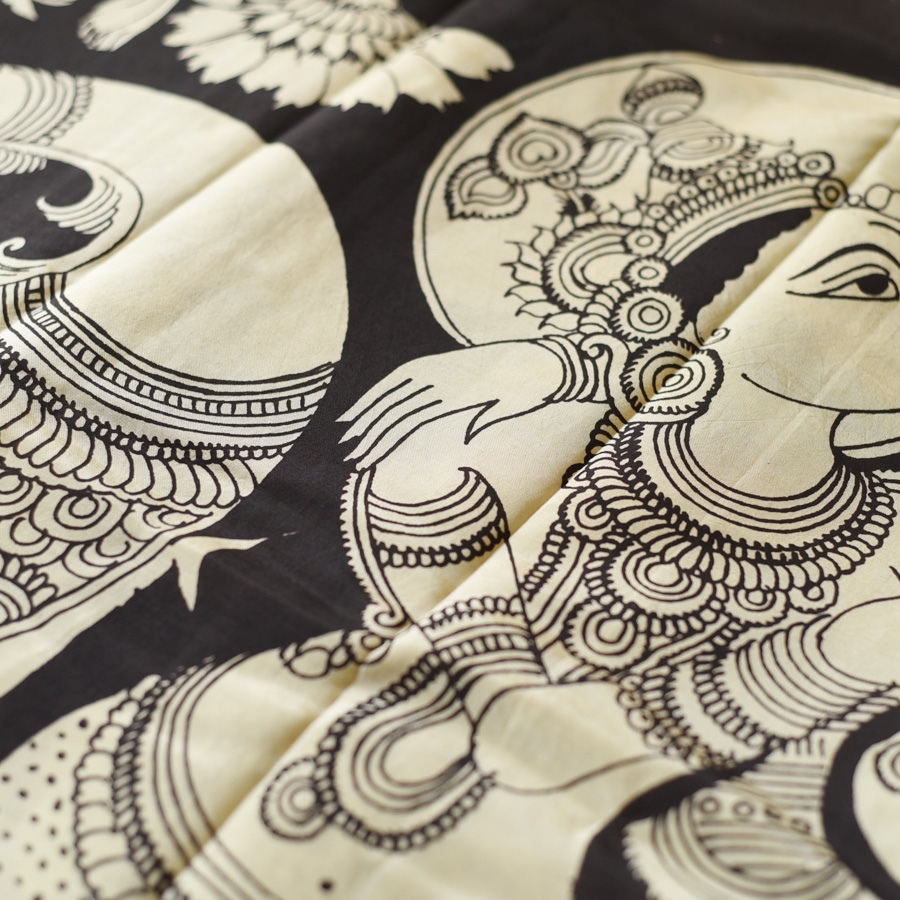 shop Handmade ~ Kalamkari Silk Saree