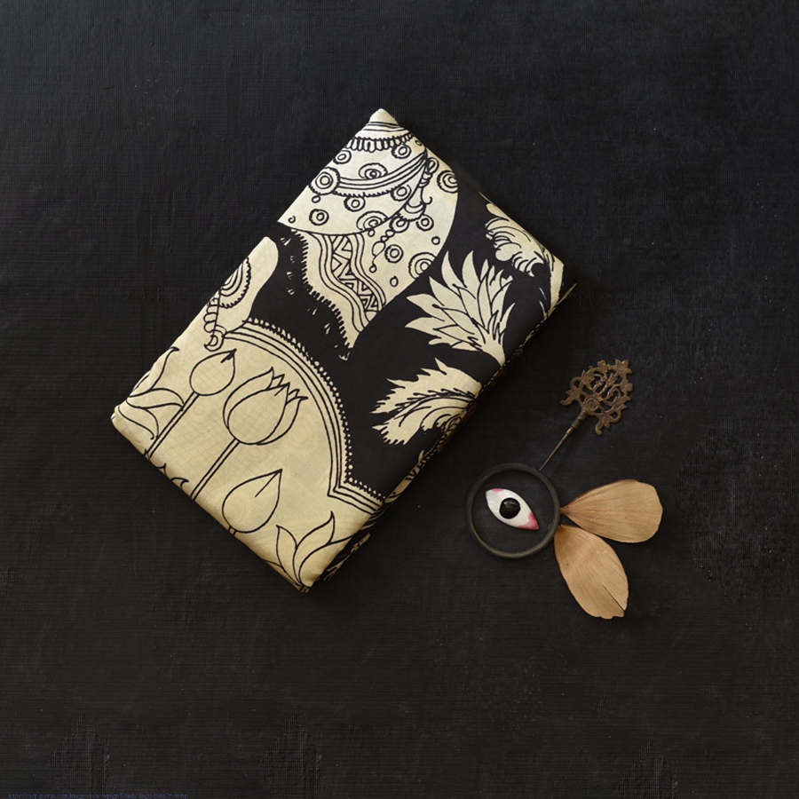 shop Handmade ~ Kalamkari Silk Saree