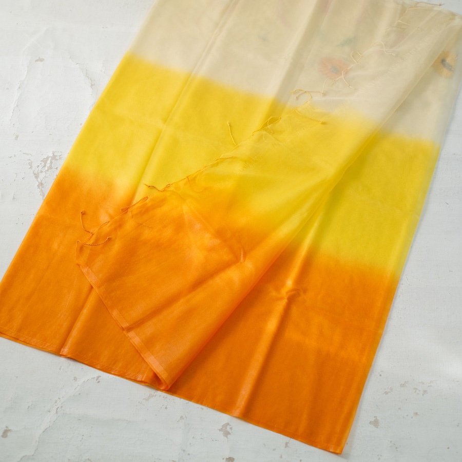 shop Organza Embroidered Saree