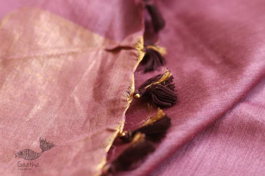 वैशाली ❂ Bhagalpuri Munga Silk Saree  ❂ 21