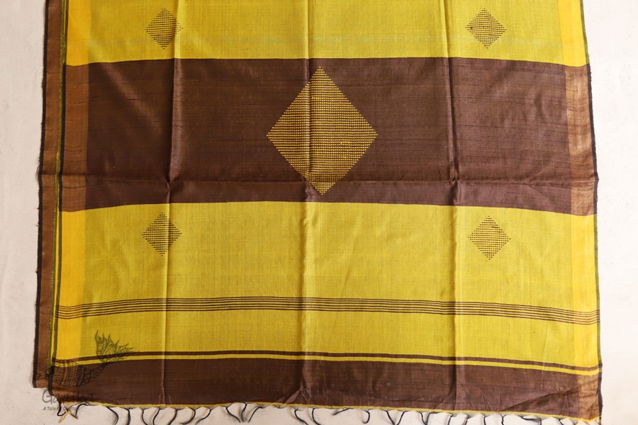 वैशाली ❂ Bhagalpuri Ghicha Raw Silk Saree  ❂ 27