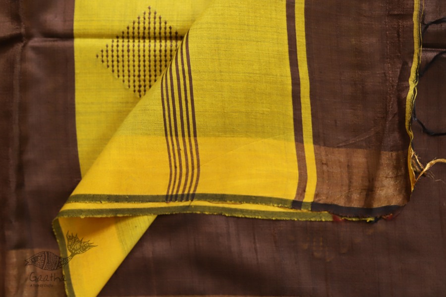 वैशाली ❂ Bhagalpuri Ghicha Raw Silk Saree  ❂ 27