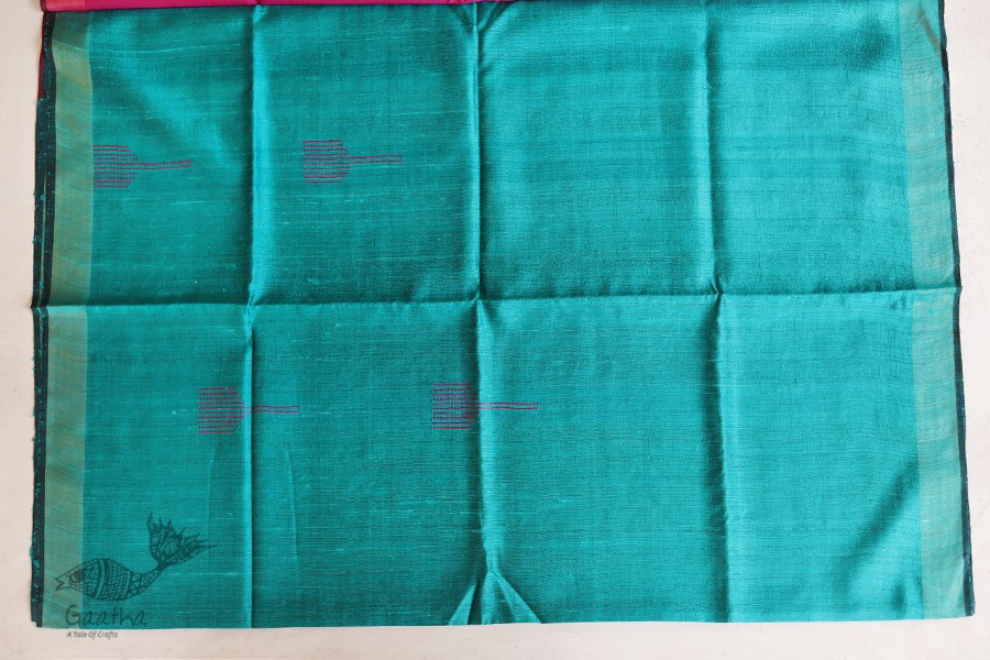 वैशाली ❂ Bhagalpuri Ghicha Raw Silk Saree  ❂ 30