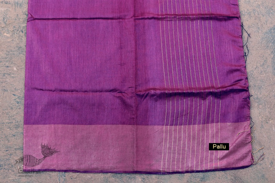 वैशाली ❂ Bhagalpuri Munga Silk Saree  ❂ 33