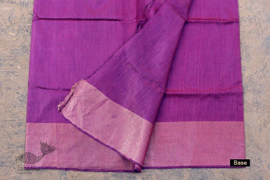 वैशाली ❂ Bhagalpuri Munga Silk Saree  ❂ 33